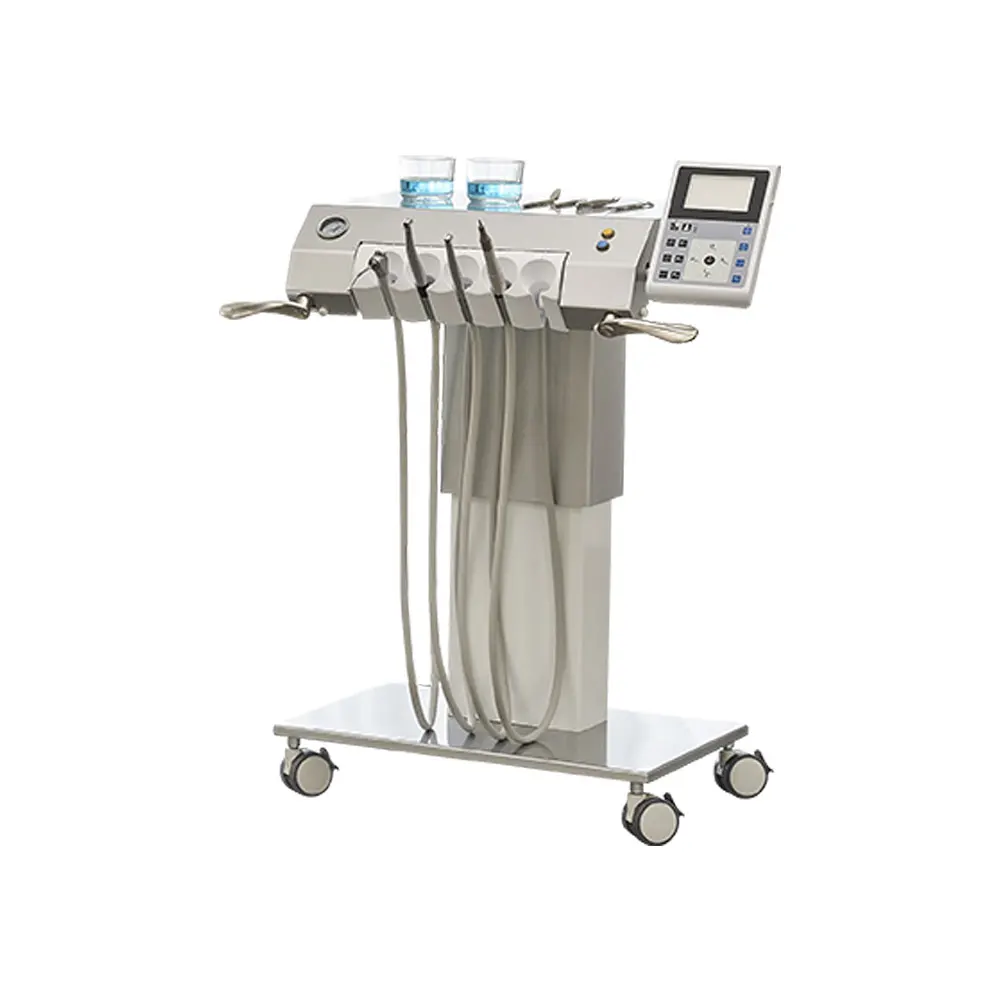 Nice budget new collection dental chair Left/right hand operation with vacuum machine