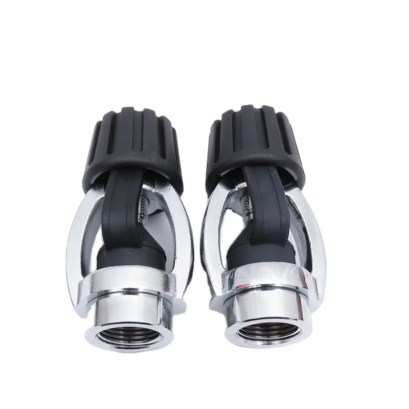 1 piece Scuba Diving Din To Yoke Adaptor Regulator 1st Stage Tank accessories with dust cap