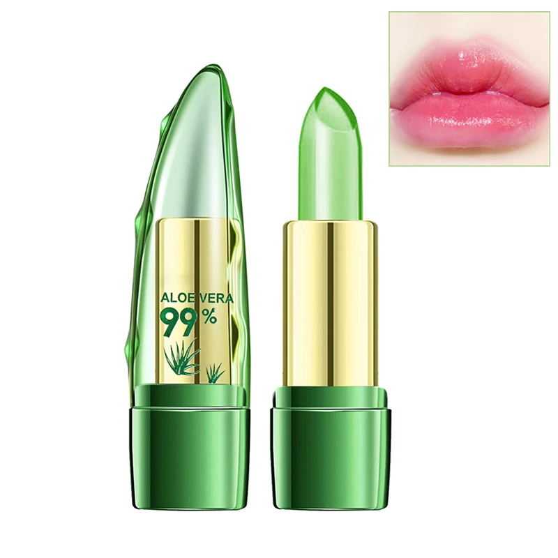 2021 Moisturizing Natural Lipbalm Temperature Changed Color Lipstick Long Lasting Moisturizing Anti Agingglitter Liquid