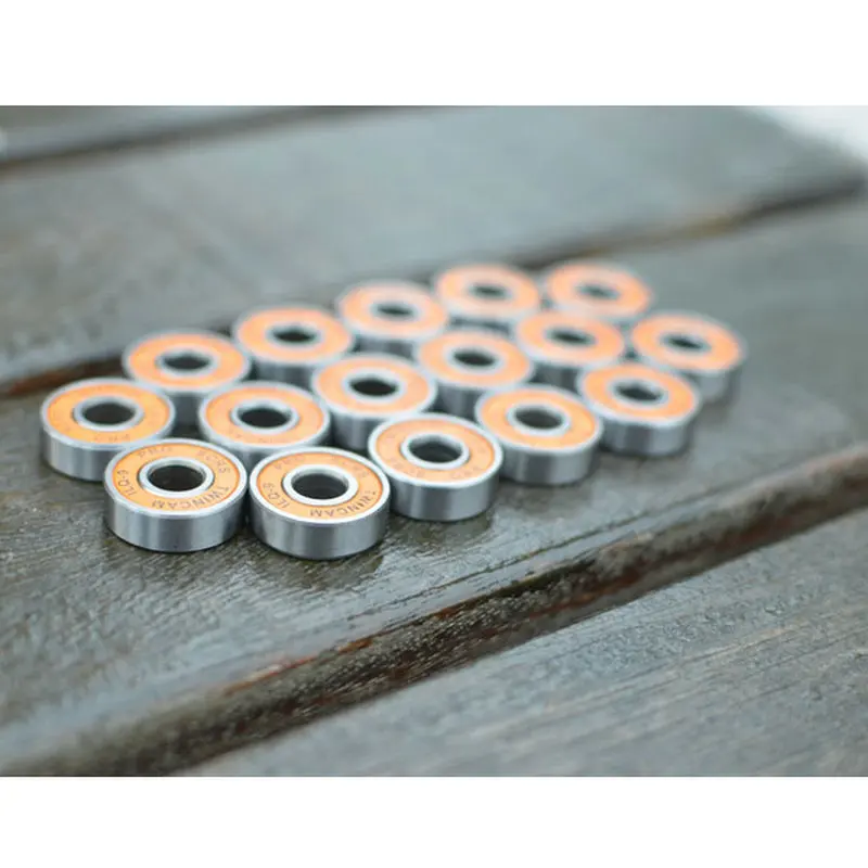 Wholesale 2021 608ZZ Chrome Steel Orange Skateboard ABEC-9  Bearing