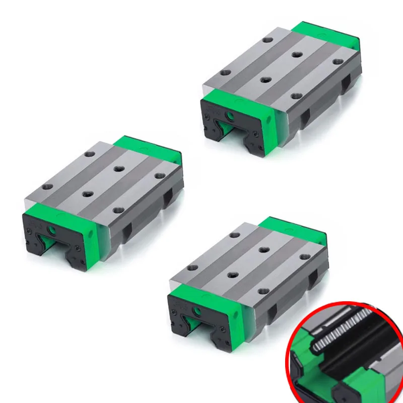 High rigidity linear guide RGW30CC roller type Linear Rail roller linear guideway for CNC