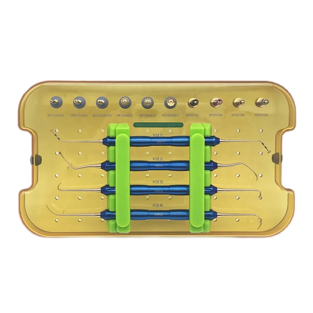 DASK Dentium Advance Sinus подъемные сверла полный комплект хирургические инструменты для имплантации зубов