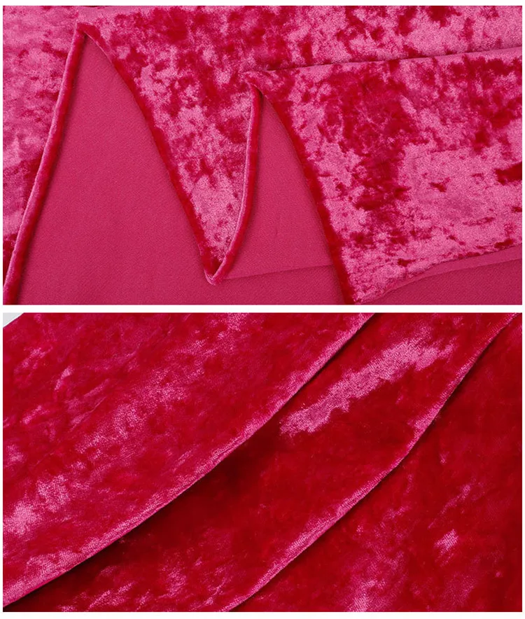 Wide usage high quality warp knitted polyester spandex Ice Velvet Fabric for toy and clothes