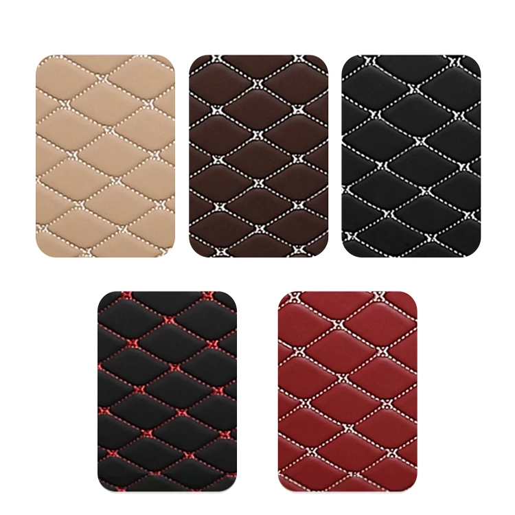 5d Full encirclement Car Floor PVC Mats Luxury Russia Customized Dedicated Customized Wholesale Leather Brown