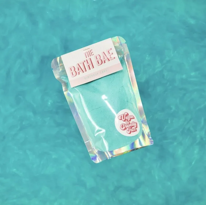 100% natural Private label 100% natural ingredients herbal relaxing sparkly mica fizzy bath powder bath dust