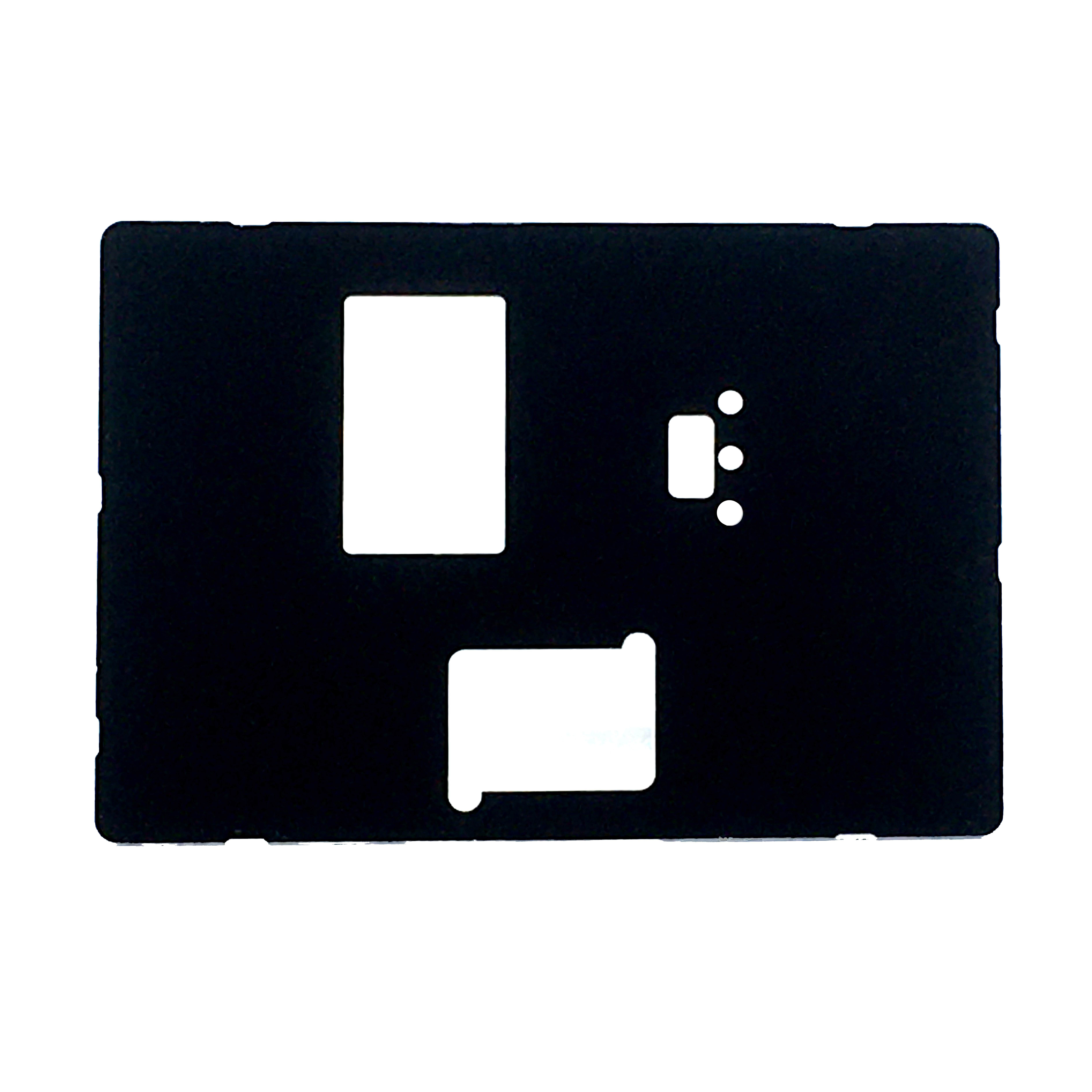 Factory overlay PC Acrylic front panel custom decorative control panels transparent acrylic panel
