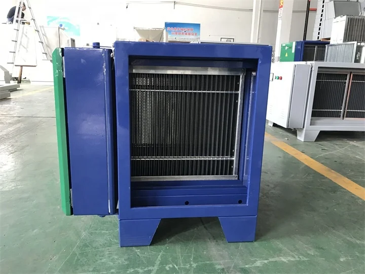 98% removal efficiency commercial kitchen high voltage electrostatic air cleaner