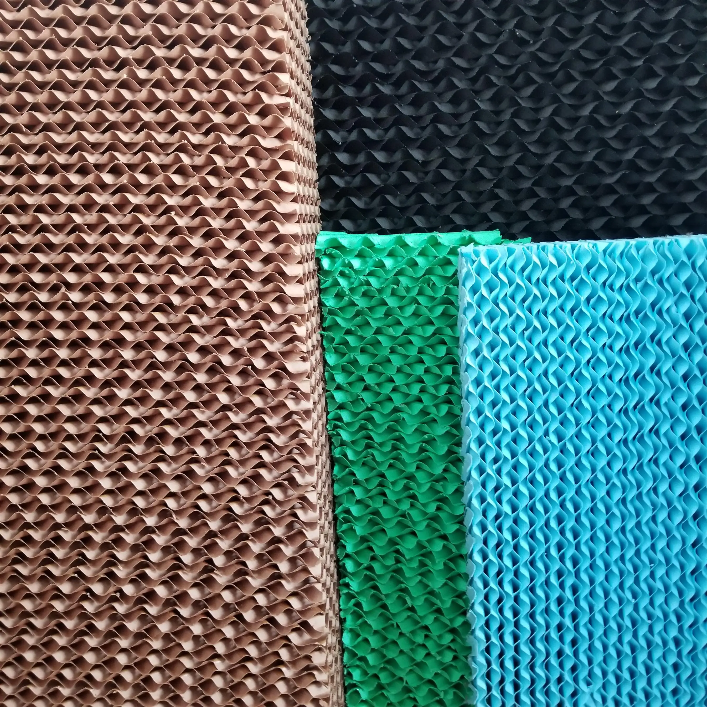 Evaporative Cooling Pad Celdek Water Pad For Poultry Farm Chicken Pig Cow House Ventilation Cooling System 7090