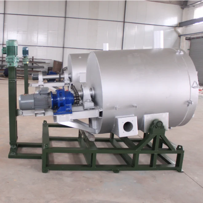 tilting rotary furnace aluminium melting furnace gas fired horno industrial gas