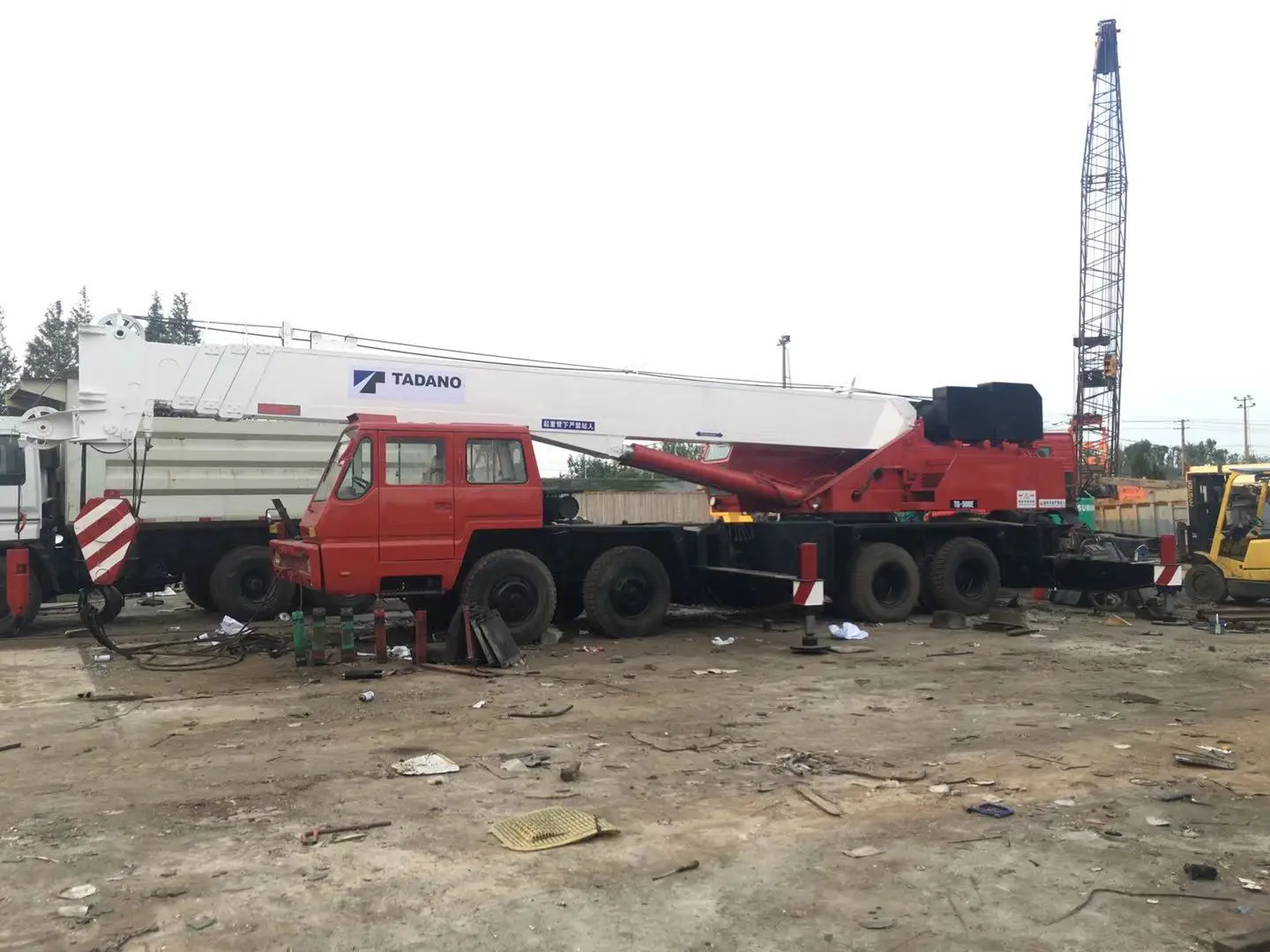tadano nissan 50ton used GT500E-I truck crane for sale