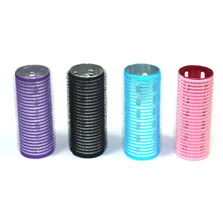 Top rated product magic colorful aluminum hair curling roller with longer size
