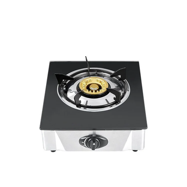 Крытая кухонная плита другие кухонные плиты Взрывозащищенная стеклянная закаленная настольная газовая