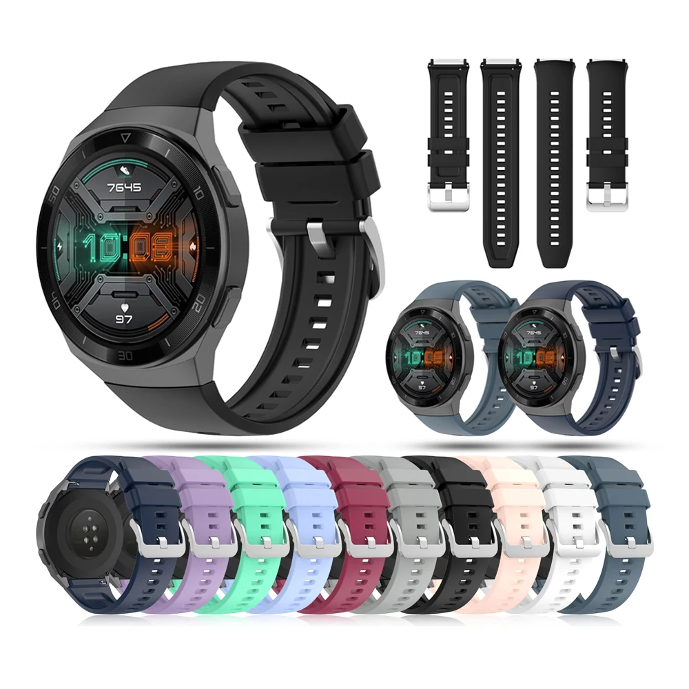 Replacement Silicone Sport Strap Band For Huawei Watch GT 2e Smart watch accessories