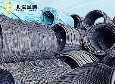 DT4C High Purity Fe 99.95% iron Wire Rod  Rolled