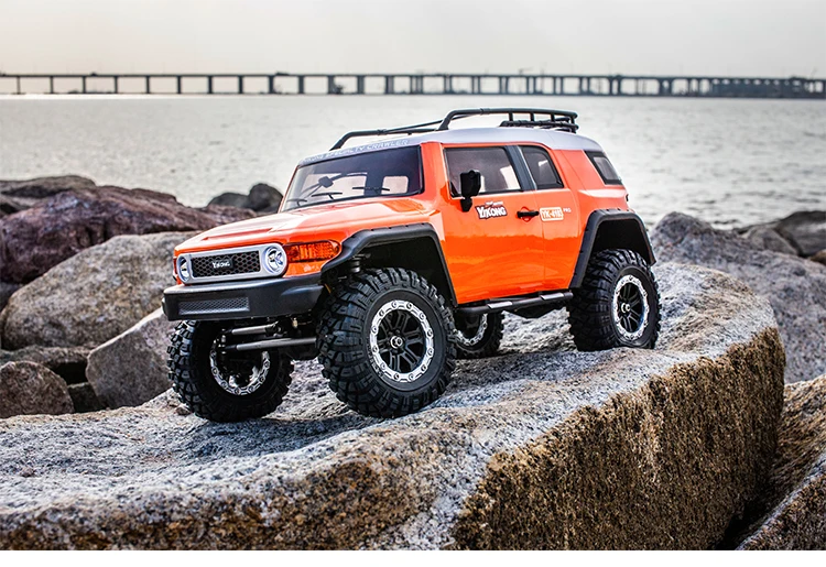 Новинка 1/10 YIKONG YK 4103/YK410 FJ Для LAND CRUISER профессиональная гусеничная машина на радиоуправлении модель 4WD с замком Diff ось высокого/низкого зубчатого хода