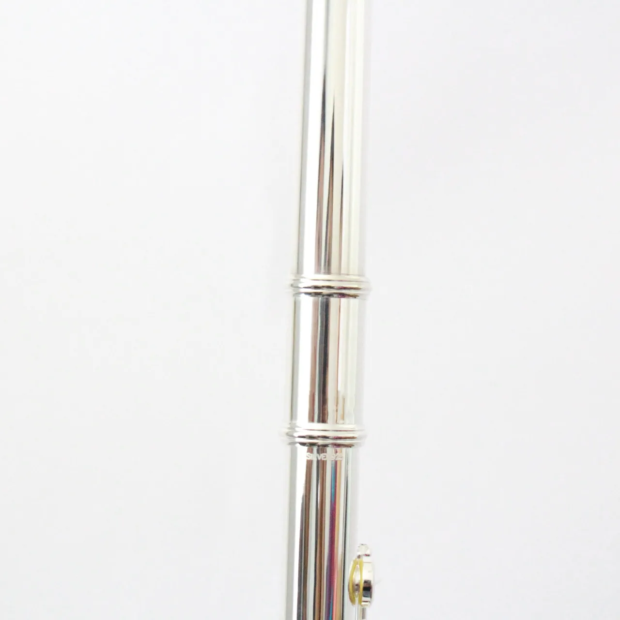 Professional music band woodwind Instrument 17 open Holes C tone Solid Sliver Body Sliver Plate Sliver Mechanism Flute