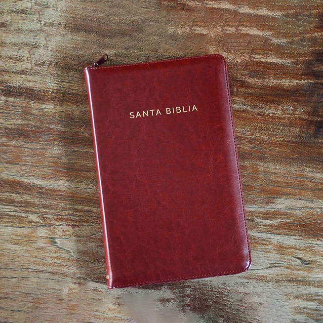 customized leather la sainte biblia libros reina valera 1960 catholic bible printing