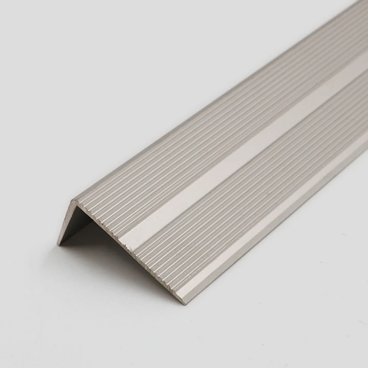 Aluminum Alloy L Shape Anti Slip Stair Edging Stair Nosing for Ceramic Tile