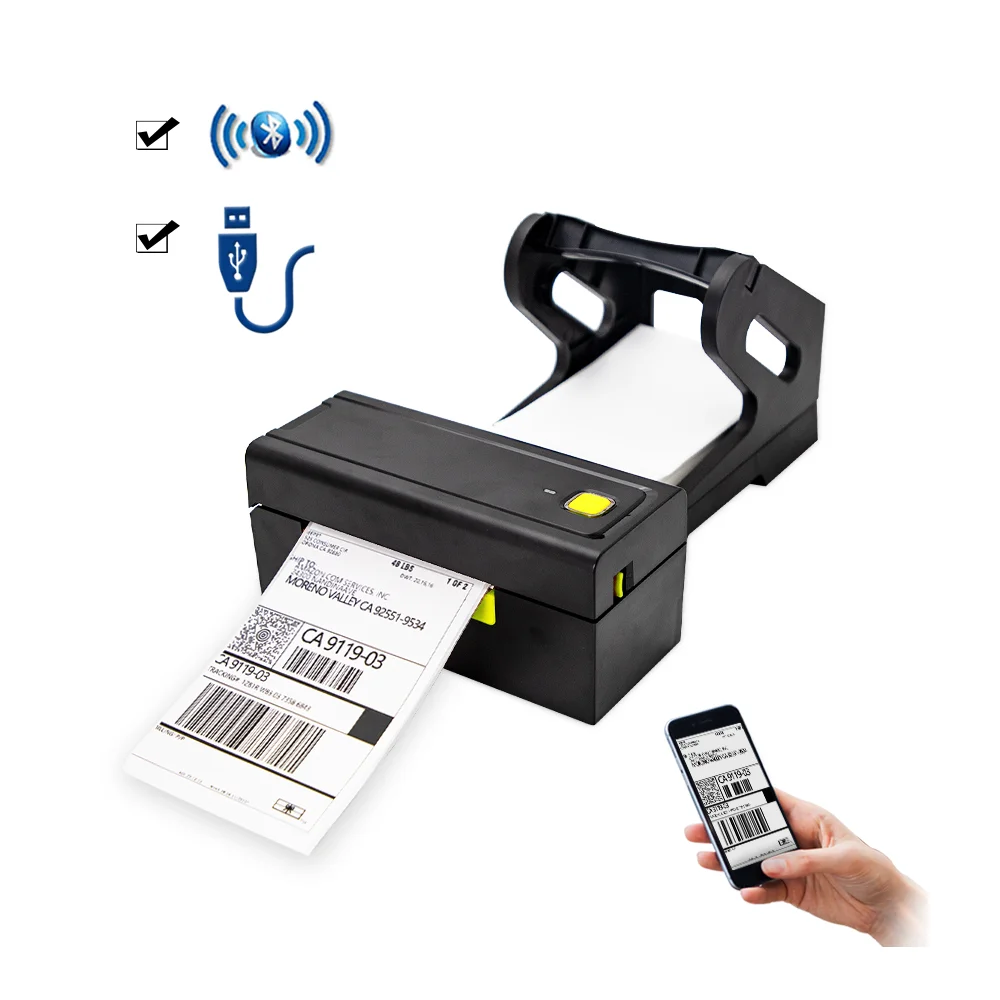 IPRT FBA thermal 4x6 Shipping Barcode Label Printer 4inch 110mm sticker Waybill printer for Amazon Ebay Shopify FedEx USPS