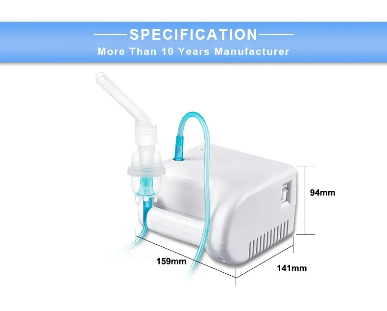 Wholesale Medical Home and Hospital Use Mini Packet Nebulizer portable air compressor nebulizer machine with accessories