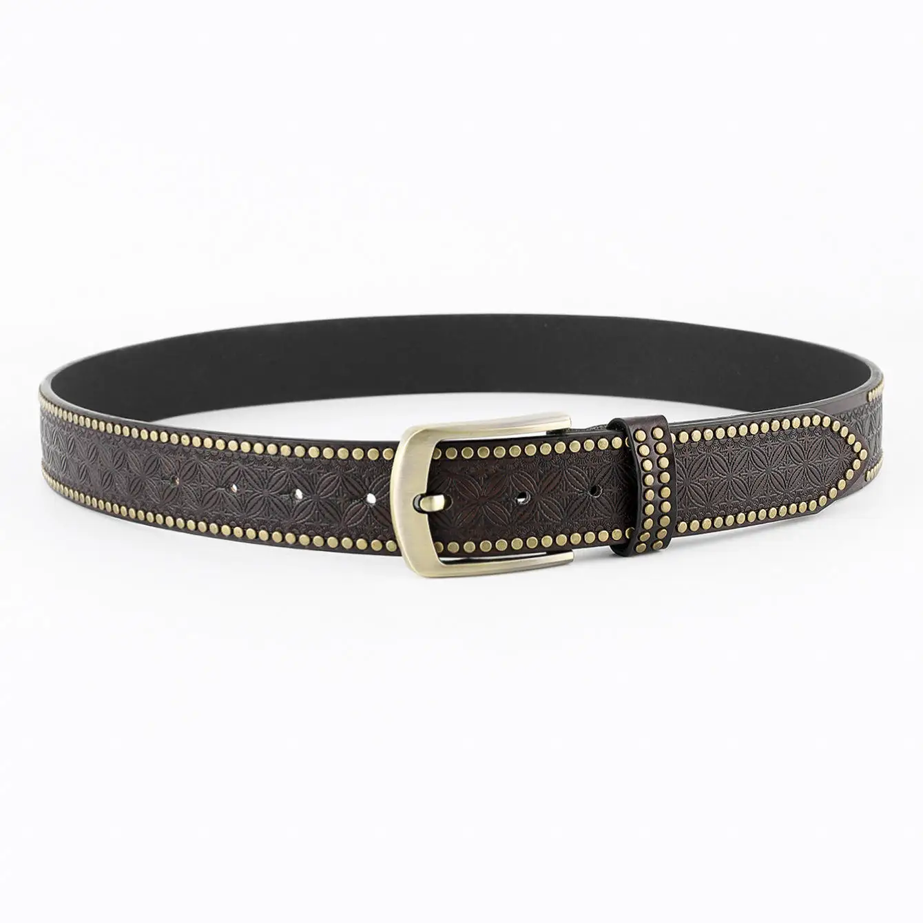 Wholesale Personalized Metal Belt Automatic Buckledesigner Genuine Leather Men Casual Business Waist Belts