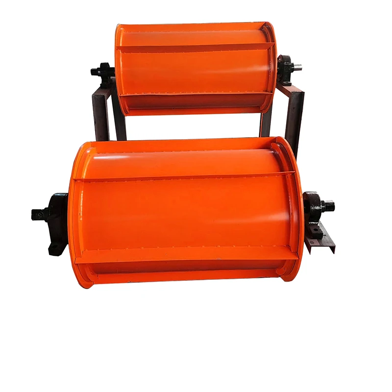 high intensity 5000 6000 8000 12000 15000 17000 gauss dry magnetic drum separator