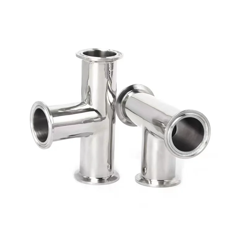 3 дюймов 76 мм из нержавеющей стали для санитарно-технического зажим идентичные Т-образные 3-х полосная трубы фитинги 304 316 TC Tri Зажим Tee