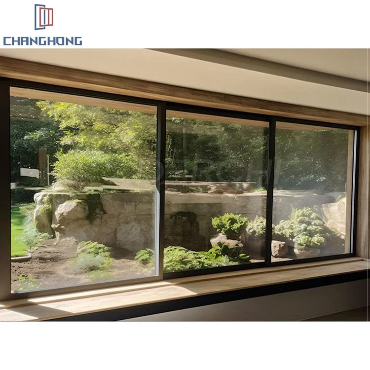 Newest Big View Aluminum Sliding Windows Hurricane Impact Sliding Windows Big View Sliding Windows