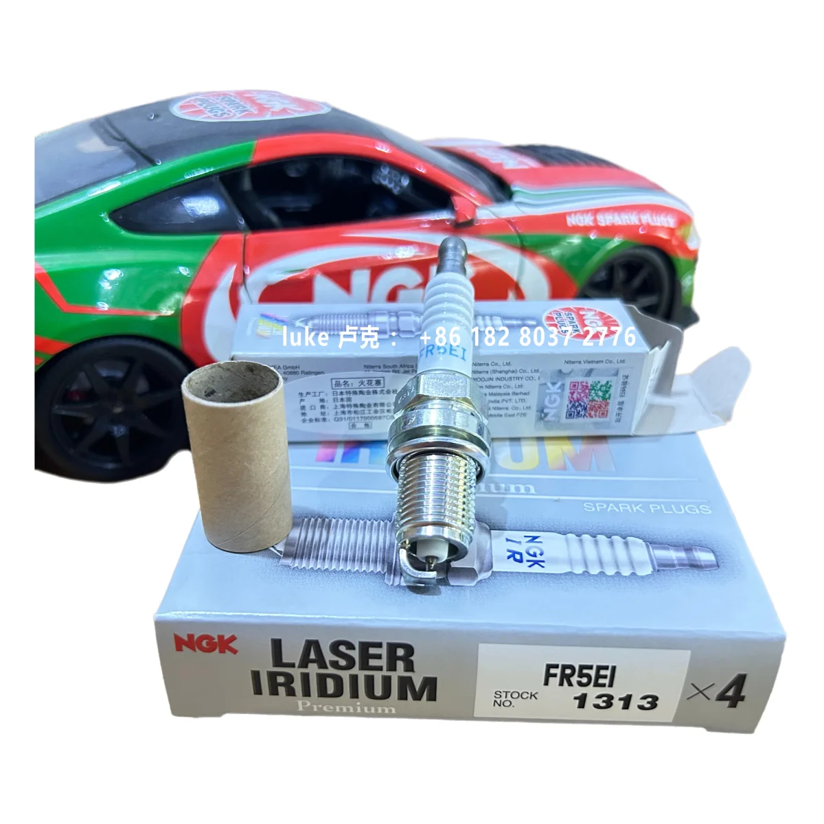 Wholesale Orginal Genuine NGK Iiridum Spark Plug 1313 FR5EI with Antifake Label for Mitsubishi Lamcer EX Outlander 2.4L 4B12