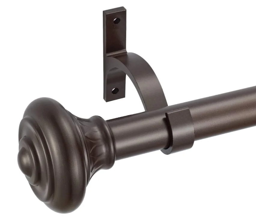 Smart Home 16mm 19mm 22mm 25mm 28mm 32mm poles rings brackets transparent curtain rod