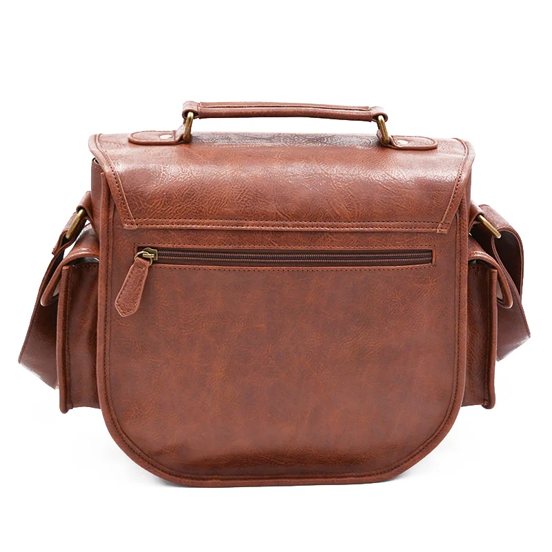 fashion multifunction vegan leather dslr camera bags handbag crossbody for women