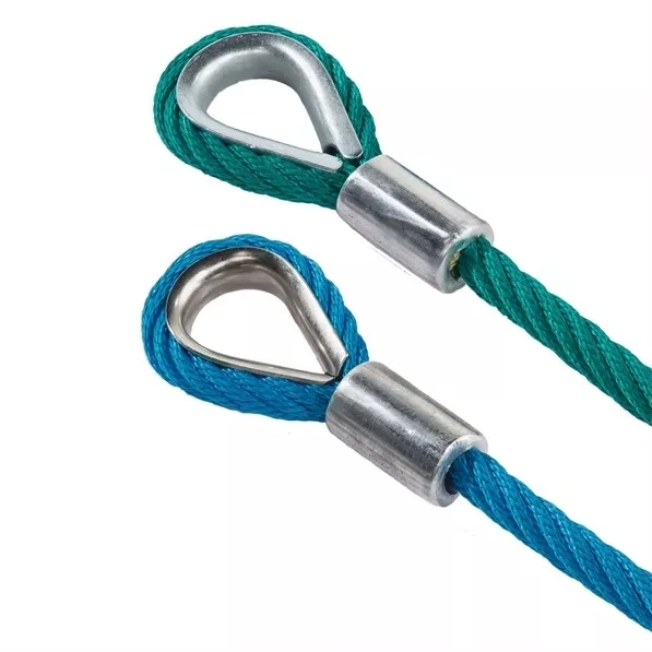 Stainless steel thimble for 16mm combination rope