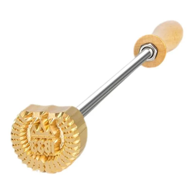 Custom DIY Exquisite Hot Stamping Leather Wood Copper Seal Various Styles Sizes Made from Plastic Brass Materials Branding Tool