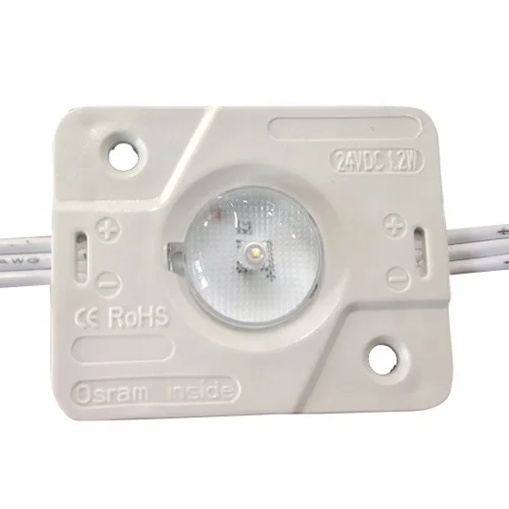 5 years warranty outside sign lighting 175degree CE ROHS 5 years warranty 1.2W 120lm Nichia led module strips for light box