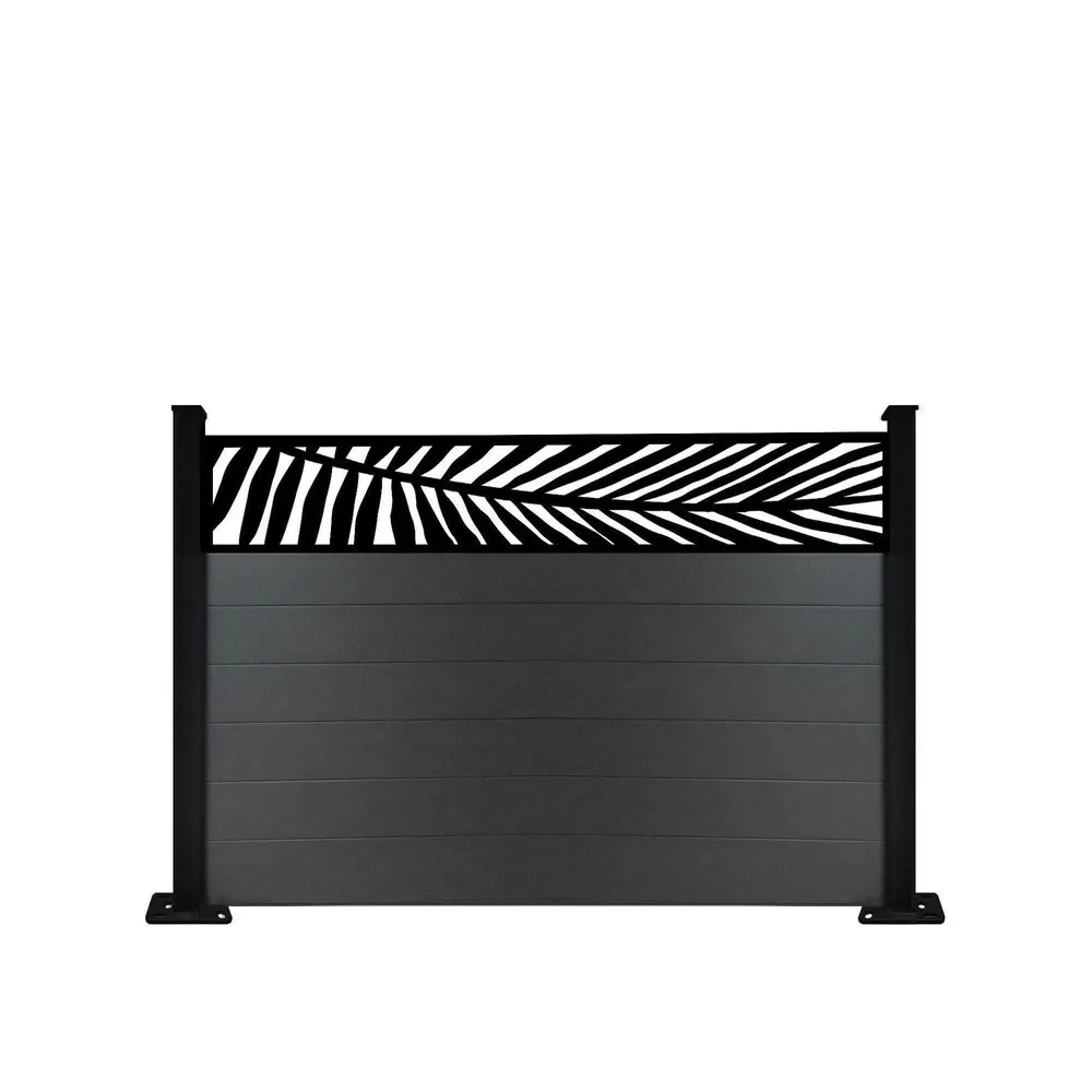 wholesale privacy fencing outdoor wpc decking fence for garden