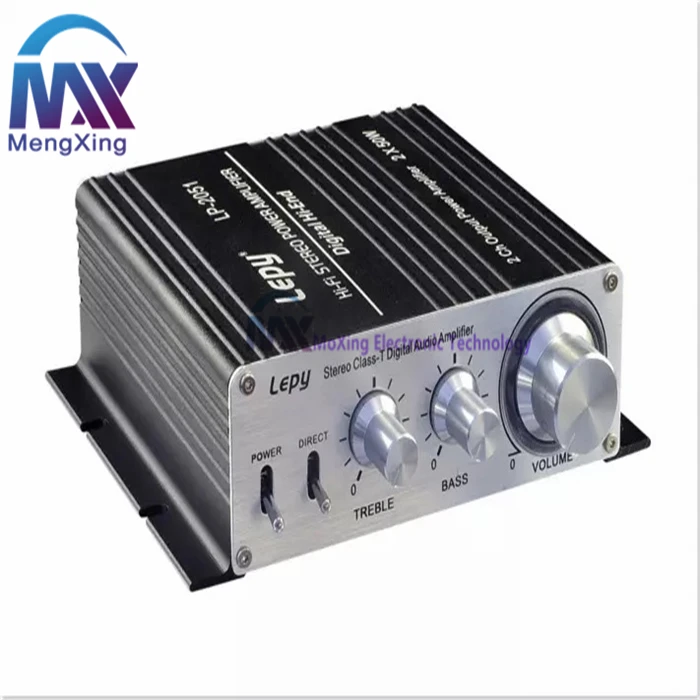 Цифровой аудиоусилитель Lepy LP-2051 Hi-Fi класса-T с блоком