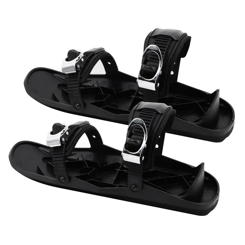 Factory direct sales the Short Skiboard Snowblades High Quality Adjustable Bindings Snowfeet Portable Skiing snowboard Shoes
