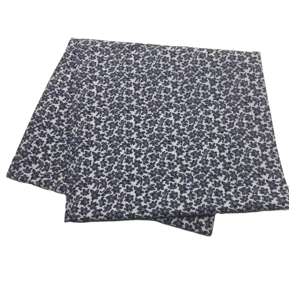 Индивидуальная хлопковая Полиэстеровая вискозная ткань с