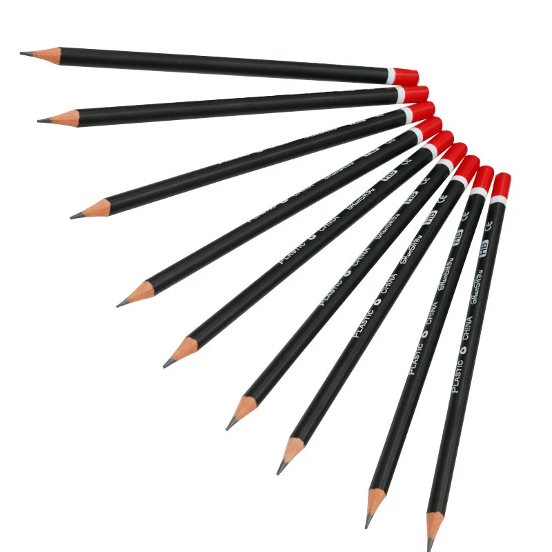 Wholesale Back to school cheap price custom wood gift pencil 7 inch HB lead hexagonal round Triangle pencil