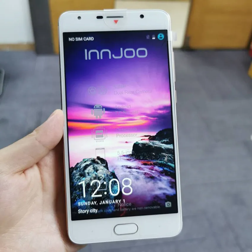 Fingerprint unlock smart phone 5.5 inch 4G mobile phone smartphones support