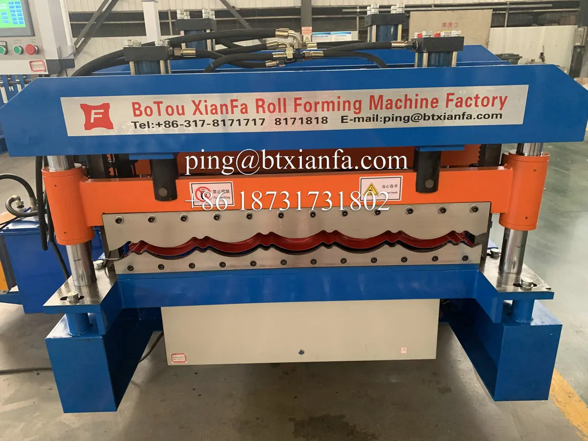 Manufacturer Direct Selling Colored Step Tile Zinc Roofing Sheet Making Machine