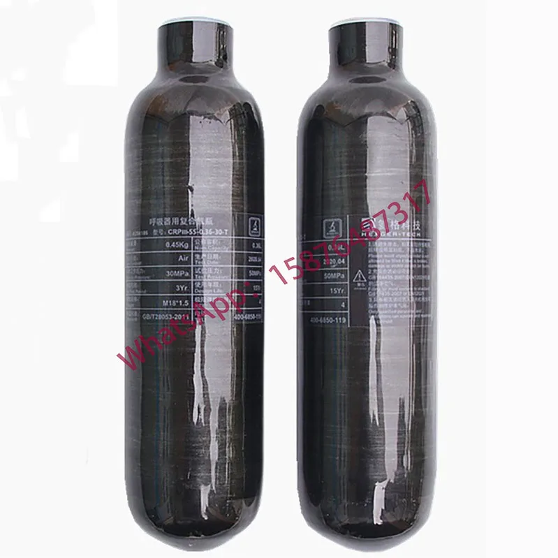 High-Pressure Oxygen Cylinders, High-Pressure Aluminum Cylinders, Thickened Explosion-Proof Aluminum Cylinders