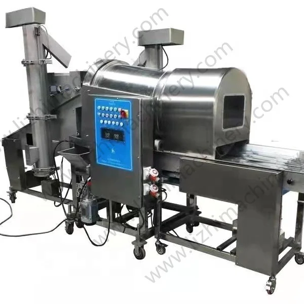 CE certificate Meat Processing Electric  Fish Flouring Preduster Machine Powder Coater
