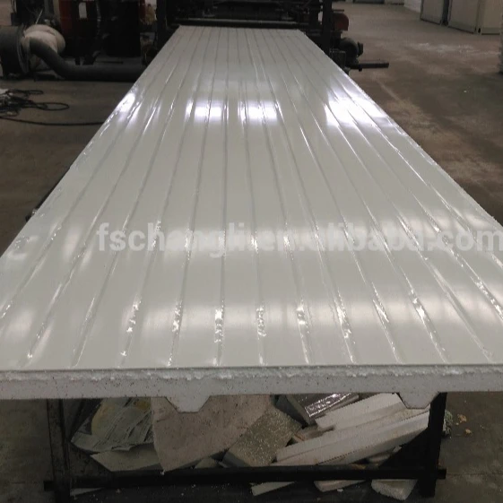 Дешевые EPS PU rockwool цветные покрытые стальными пластинами сэндвич-панели цветные для забора стены крыши