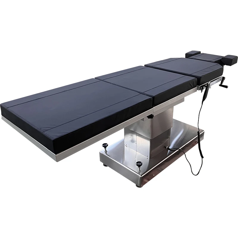Stainless Steel Adjustable Electric Operation Table Manual Surgical Operating Table for Operation Mechanical Theater Surgery Tab