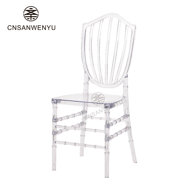 Оптовая продажа прозрачные стулья chiavari tiffany обеденные акриловые для свадебного ужина праздничных