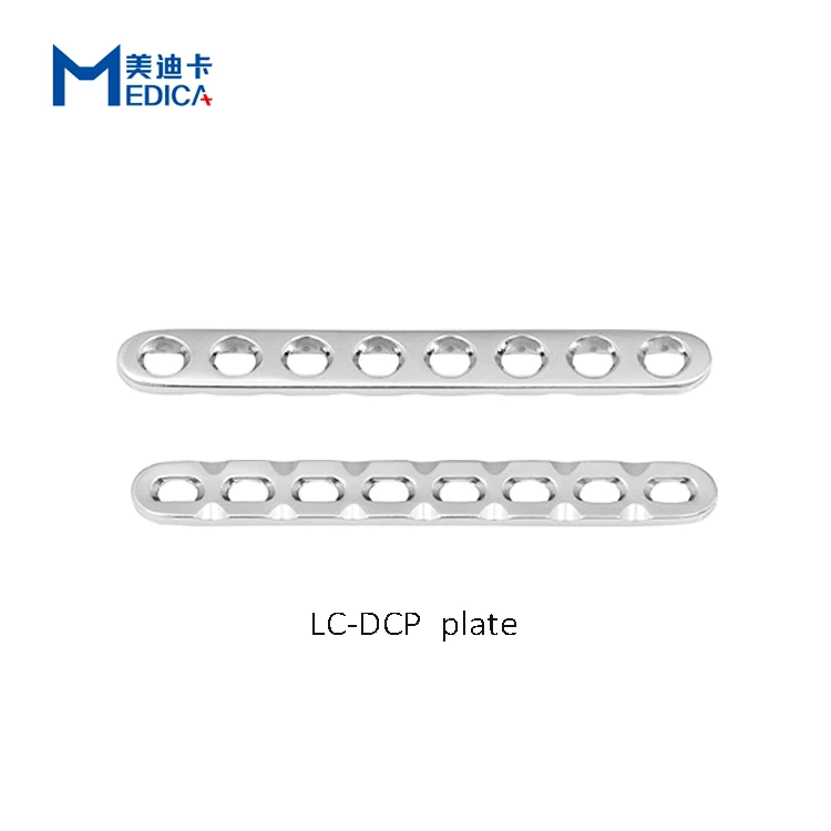 Veterinary Clinic Orthopedic Bone Trauma Stainless Steel LC-DCP Implant Surgery 2.0 Compression Plate