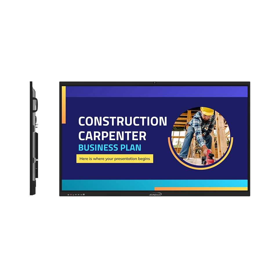 Commercial whiteboard multiple sizes portable mobile computer all-in-one 4K high-definition screen universal smart tv board