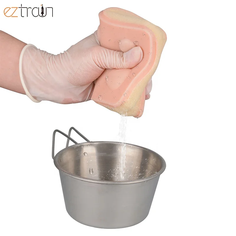 I&D Surgery Simulated Cyst/Abscess Incision and Drainage Technique Training Tissue Skin Pad