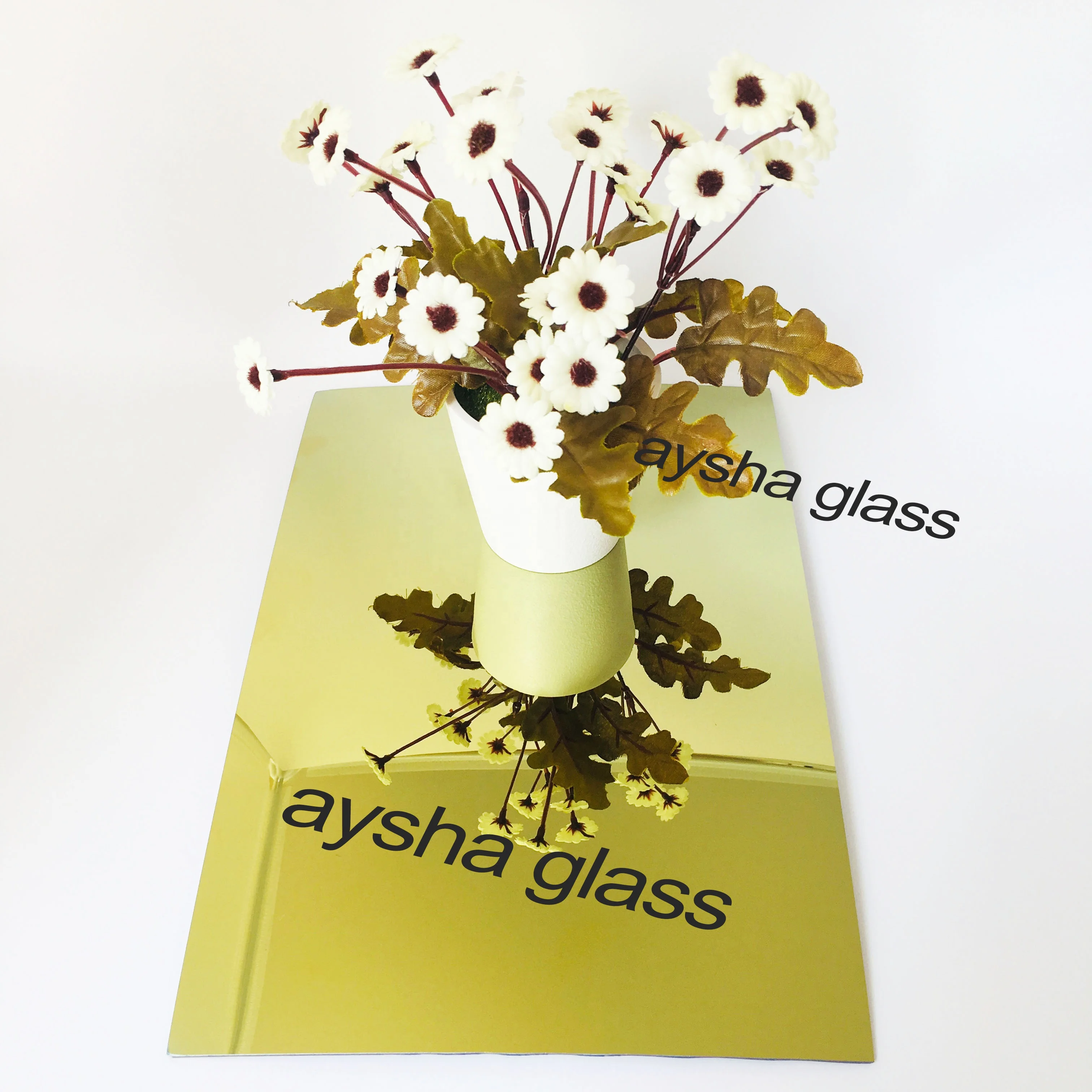 AySha factory 1.8mm 2.0mm  small convex mirror glass sheet